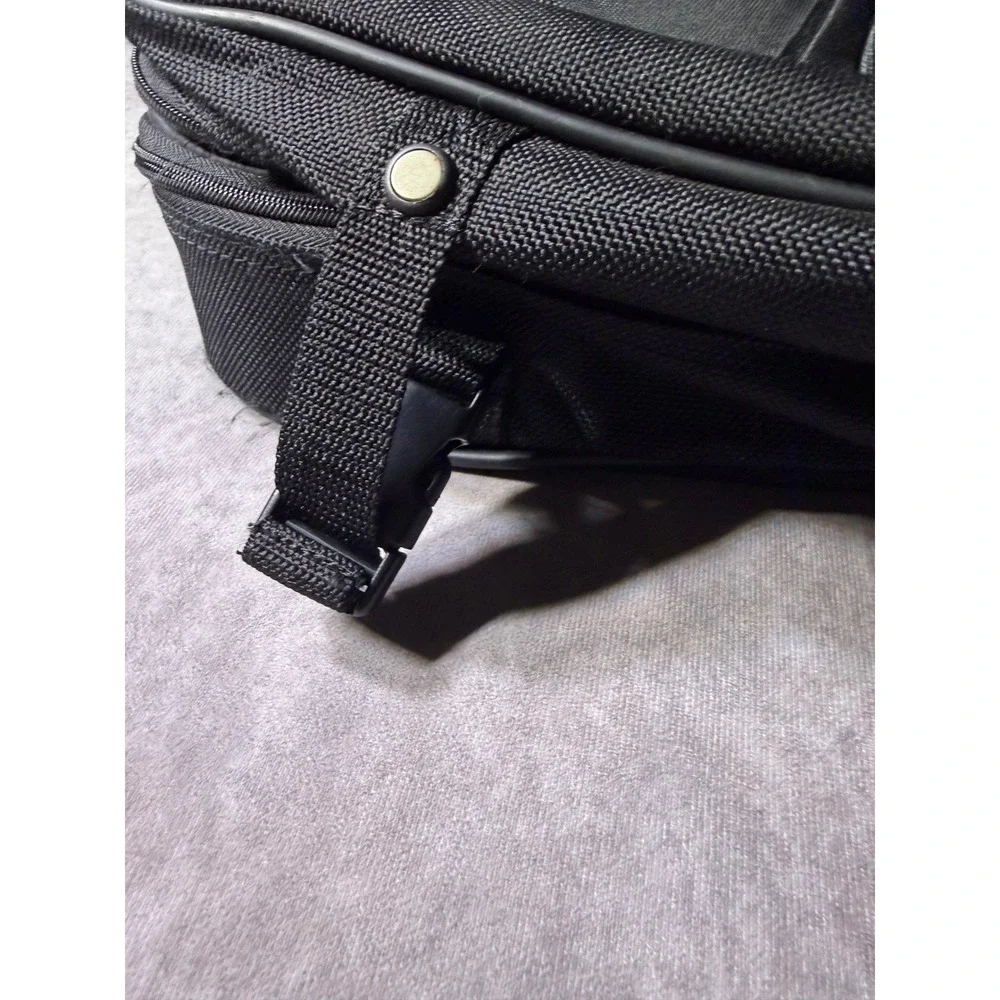 Samsonite Black Ballistic Nylon Tri-Fold Garment Bag Suit Carrier Travel Luggage